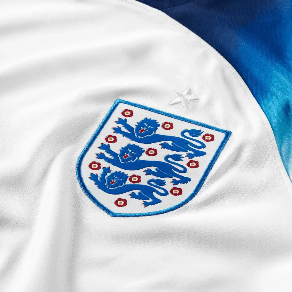 Nike 2022-23 England Home Jersey - White-Blue - Image 7