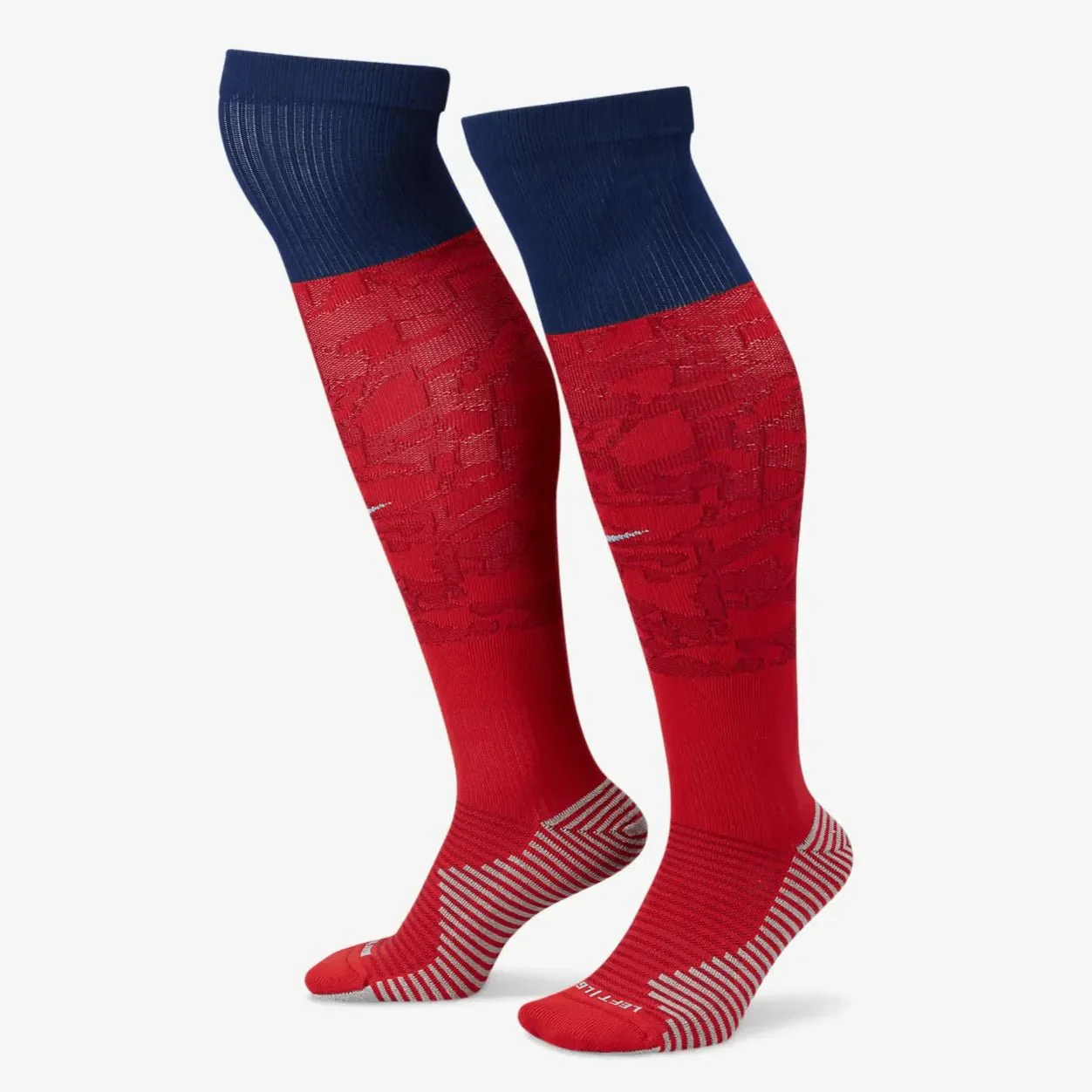 Nike 2022-23 England Strike Away Knee-High Socks - Red-Blue