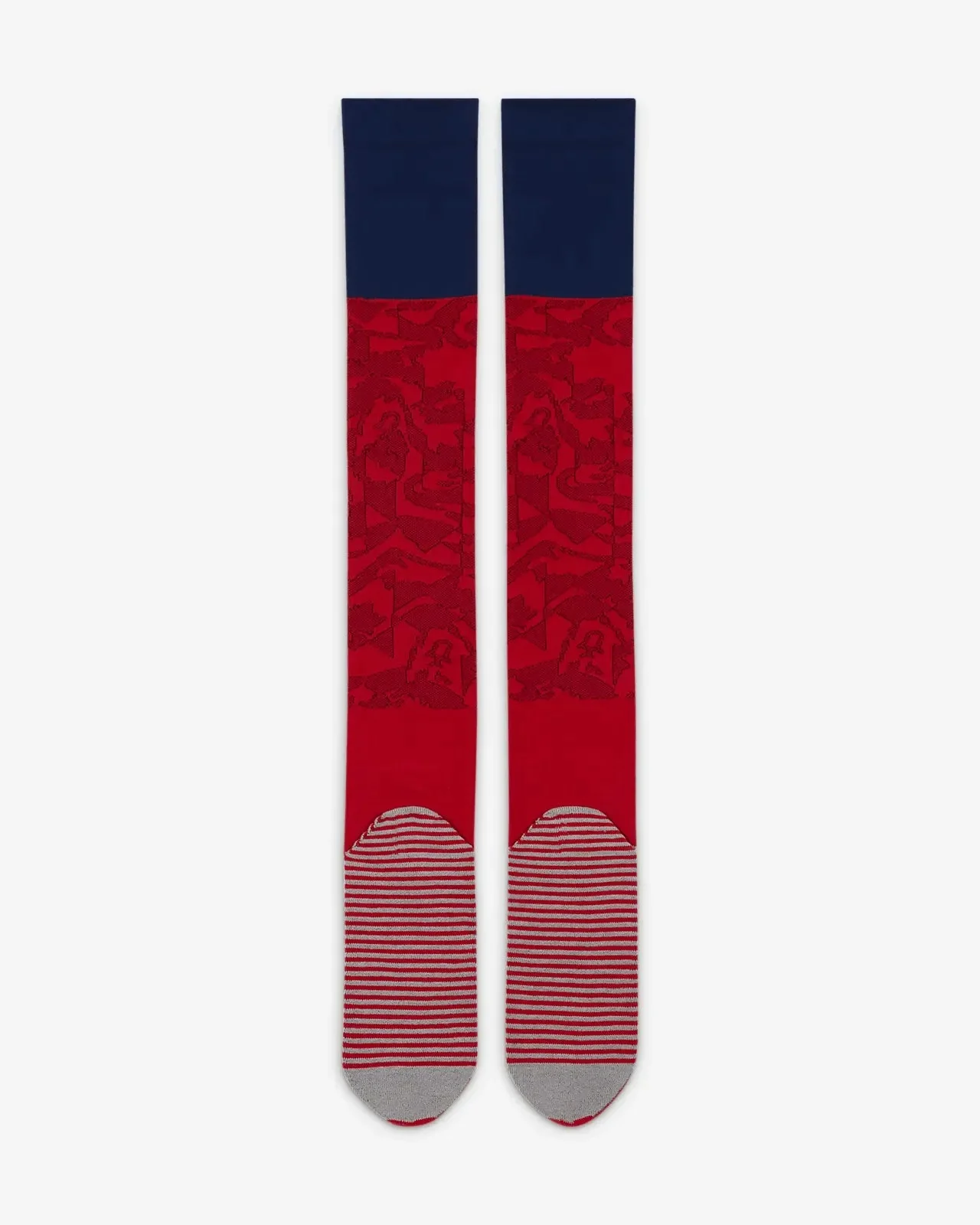 Nike 2022-23 England Strike Away Knee-High Socks - Red-Blue - Image 3