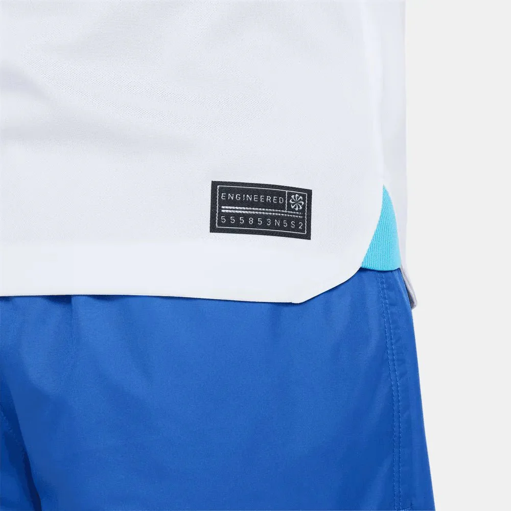 Nike 2022-23 England Youth Home Jersey - White-Blue - Image 7