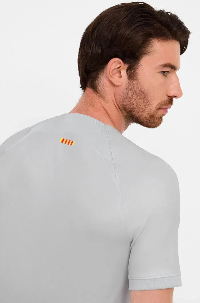 Nike 2022-23 FC Barcelona Third Jersey - Sky Grey-Black - Image 5