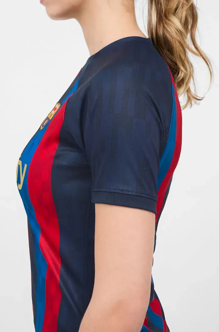 Nike 2022-23 FC Barcelona Women's Stadium Home Jersey - Image 3