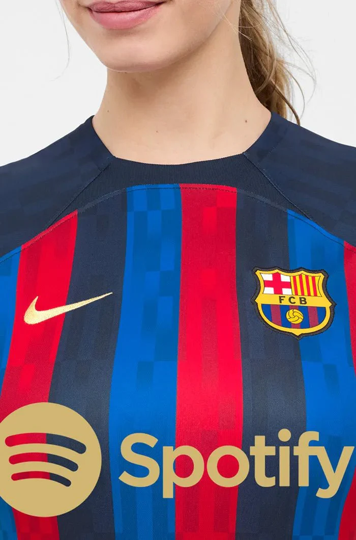 Nike 2022-23 FC Barcelona Women's Stadium Home Jersey - Image 5