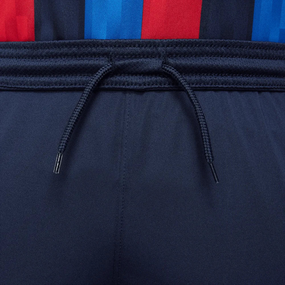 Nike 2022-23 FC Barcelona Youth Stadium Home Shorts - Navy - Image 4