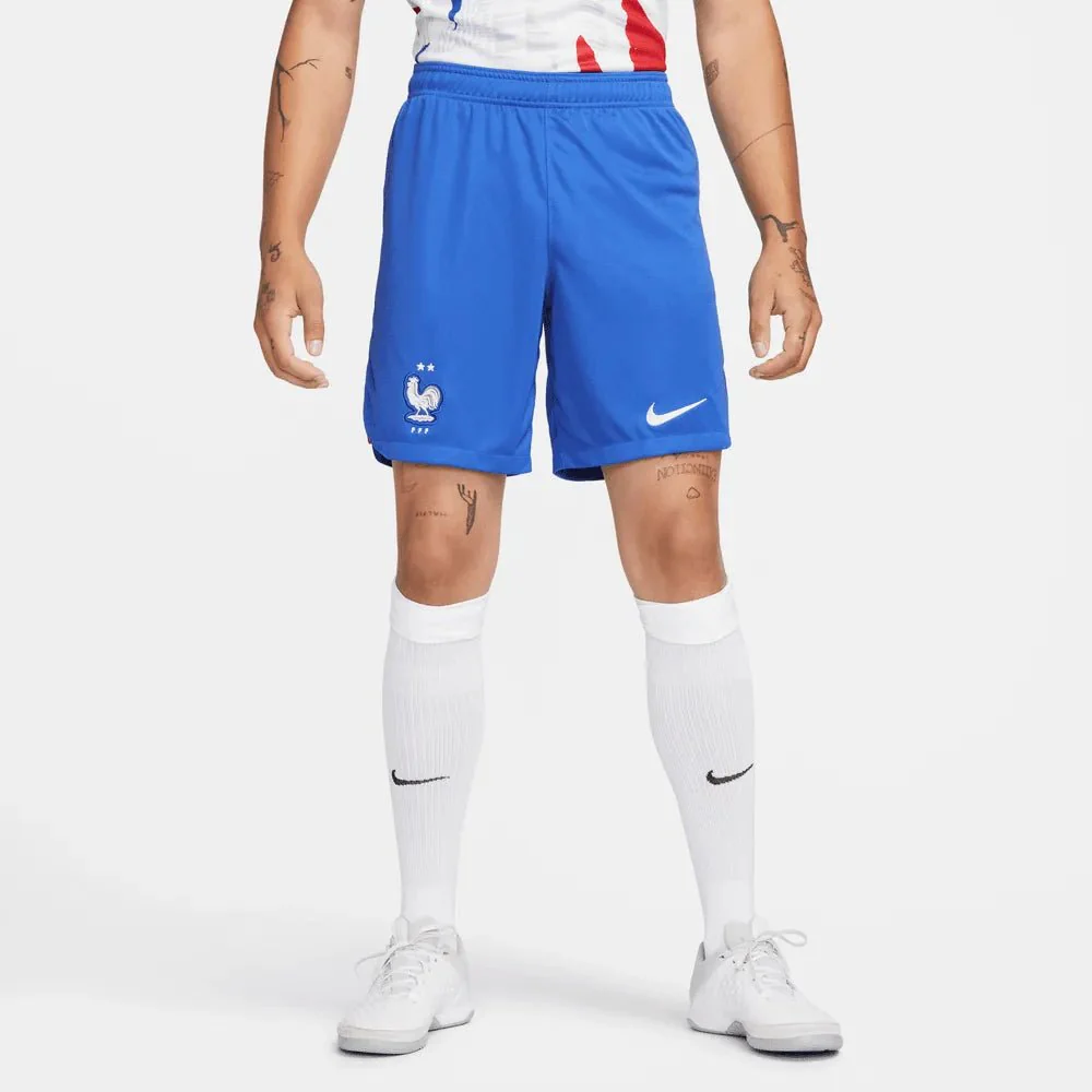 Nike 2022-23 France Away Shorts - Blue