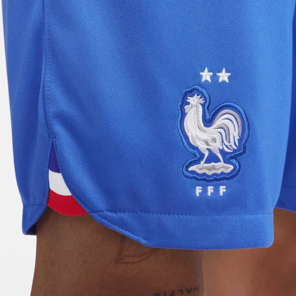 Nike 2022-23 France Away Shorts - Blue - Image 5