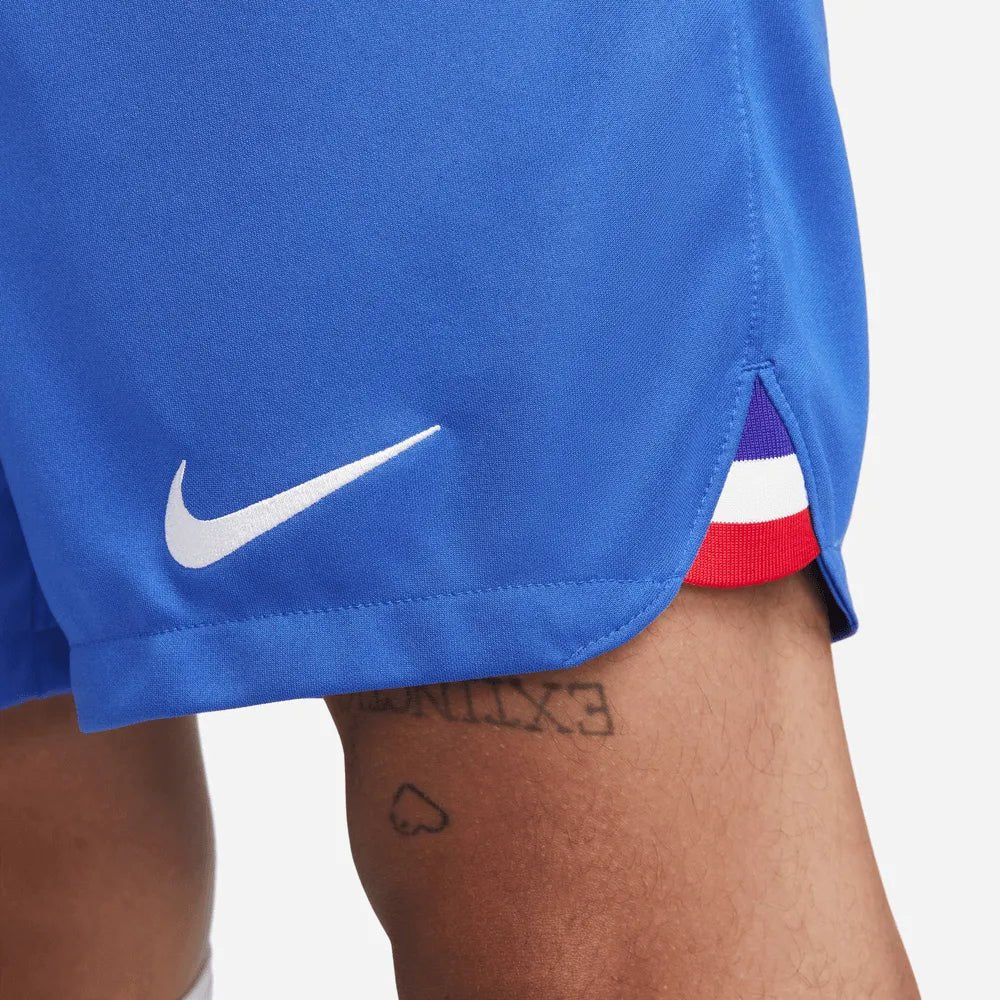 Nike 2022-23 France Away Shorts - Blue - Image 6