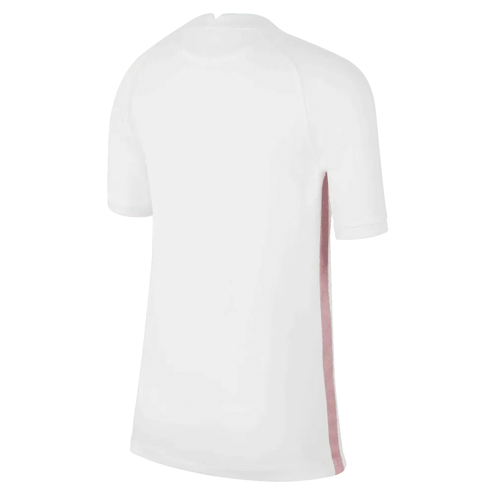 Nike 2022-23 France Away Youth Jersey White-Pink Glaze-Blue - Image 2