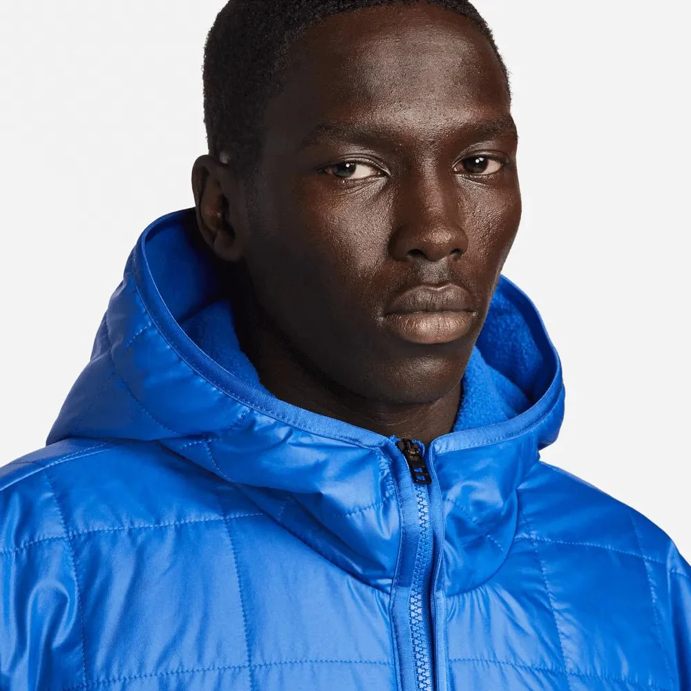 Nike 2022-23 France Fleece-Lined Hooded Jacket - Image 3