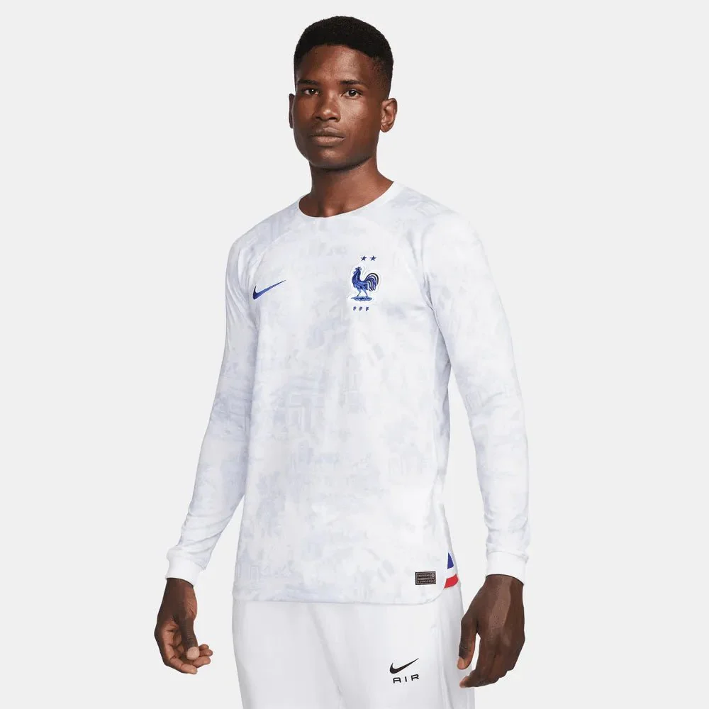 Nike 2022-23 France Long-Sleeve Away Jersey