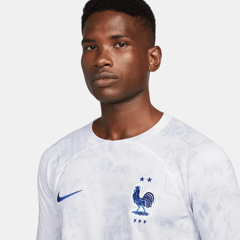 Nike 2022-23 France Long-Sleeve Away Jersey - Image 4