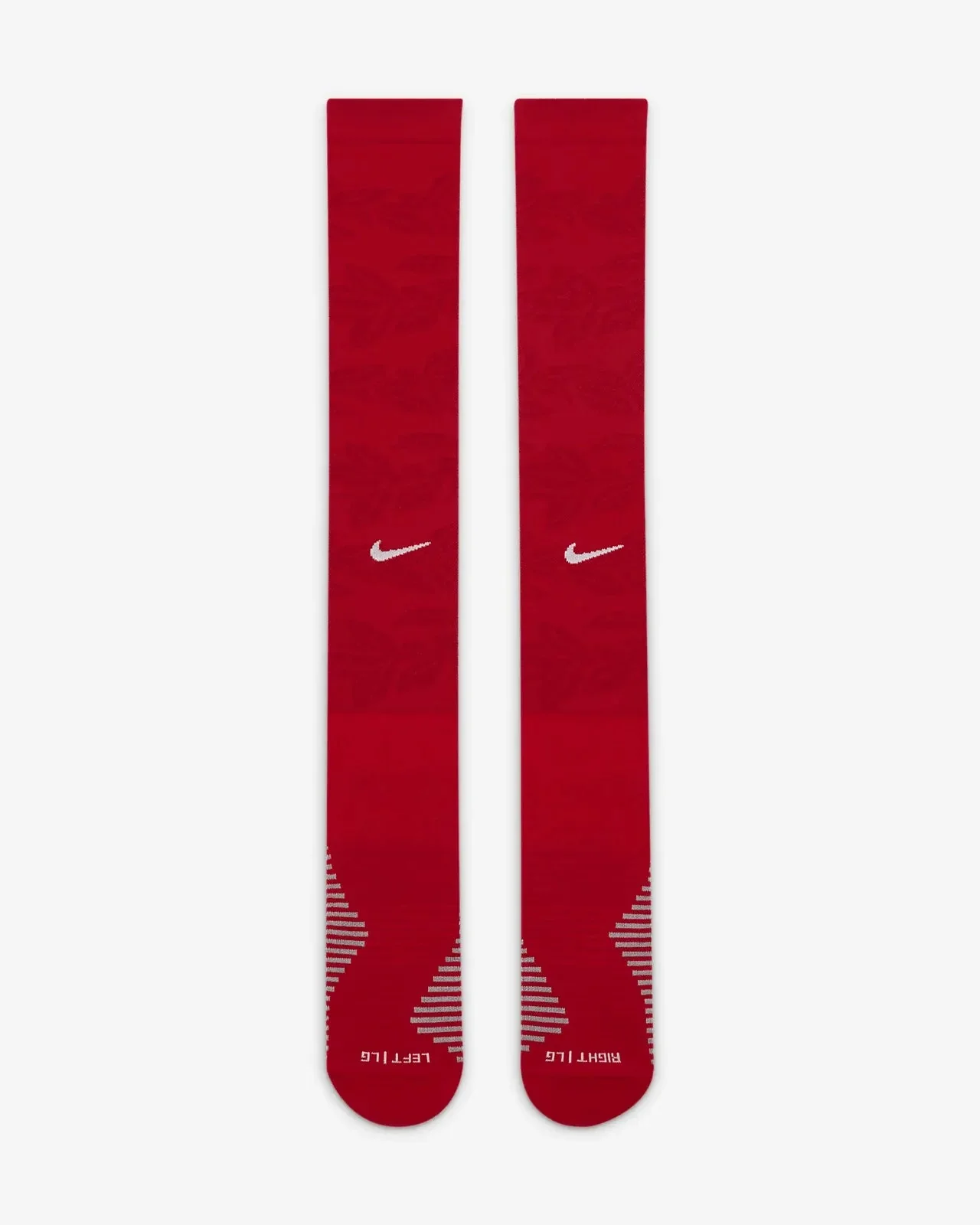 Nike 2022-23 France Strike Home Knee-High Socks - Red-White - Image 2