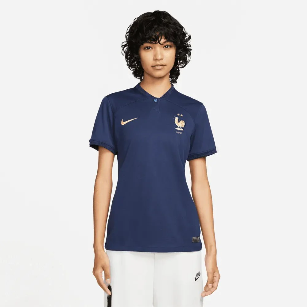 Nike 2022-23 France Women's Home Jersey - Navy - Image 3