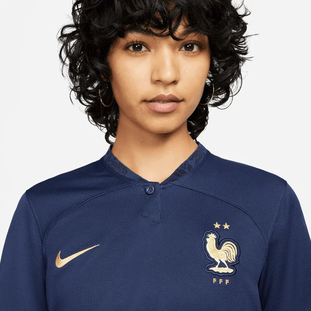 Nike 2022-23 France Women's Home Jersey - Navy - Image 5