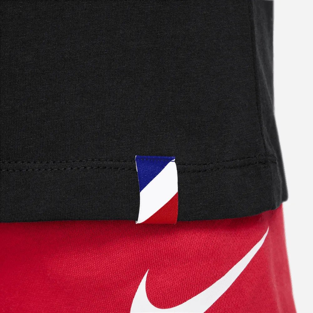 Nike 2022-23 France Youth Mbappe Tee - Black - Image 6