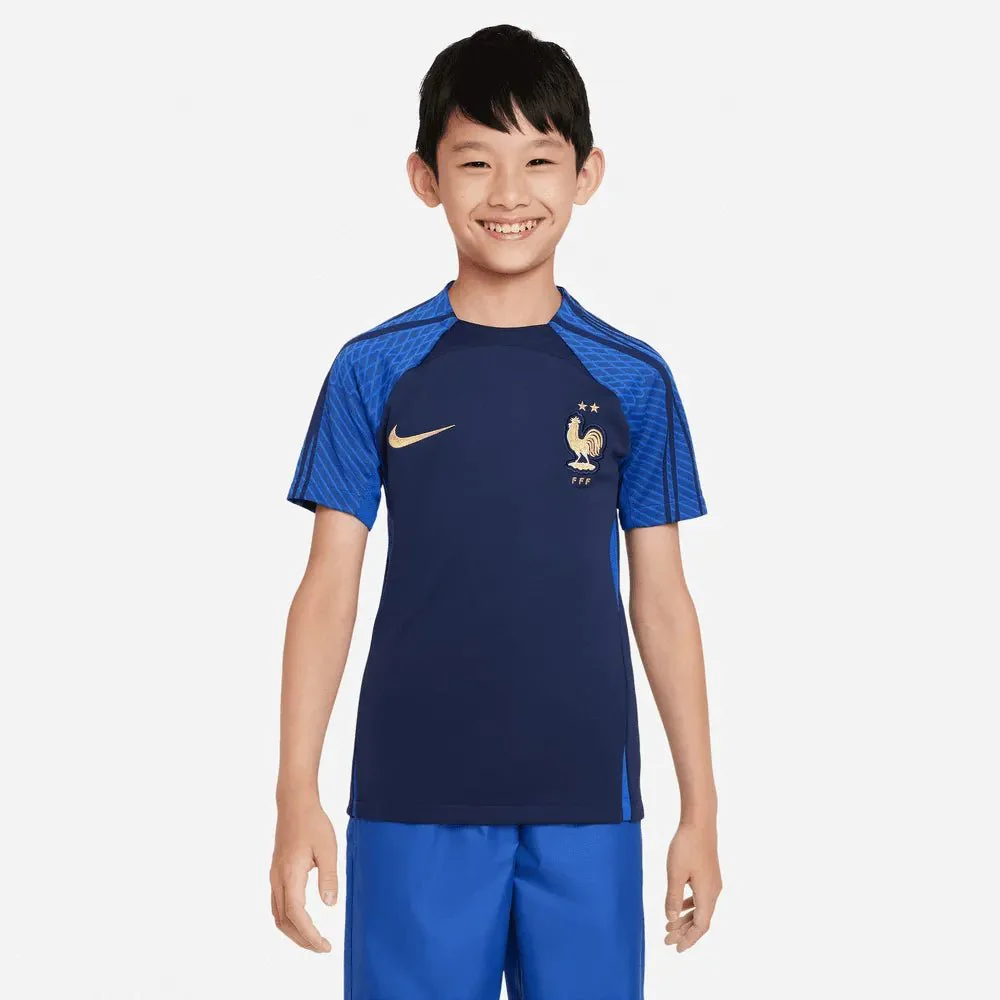 Nike 2022-23 France Youth Strike Top