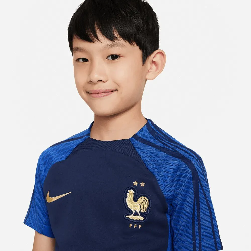 Nike 2022-23 France Youth Strike Top - Image 3