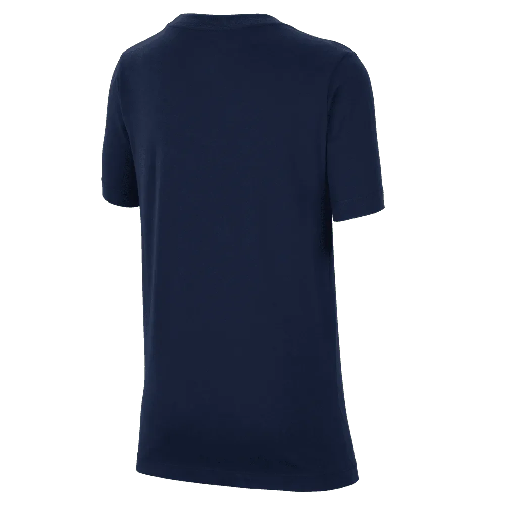Nike 2022-23 France Youth Tee - Navy - Image 3