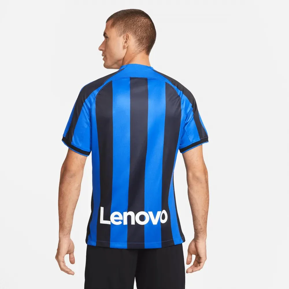 Nike 2022-23 Inter Milan Home Jersey - Lyon Blue-Black - Image 7