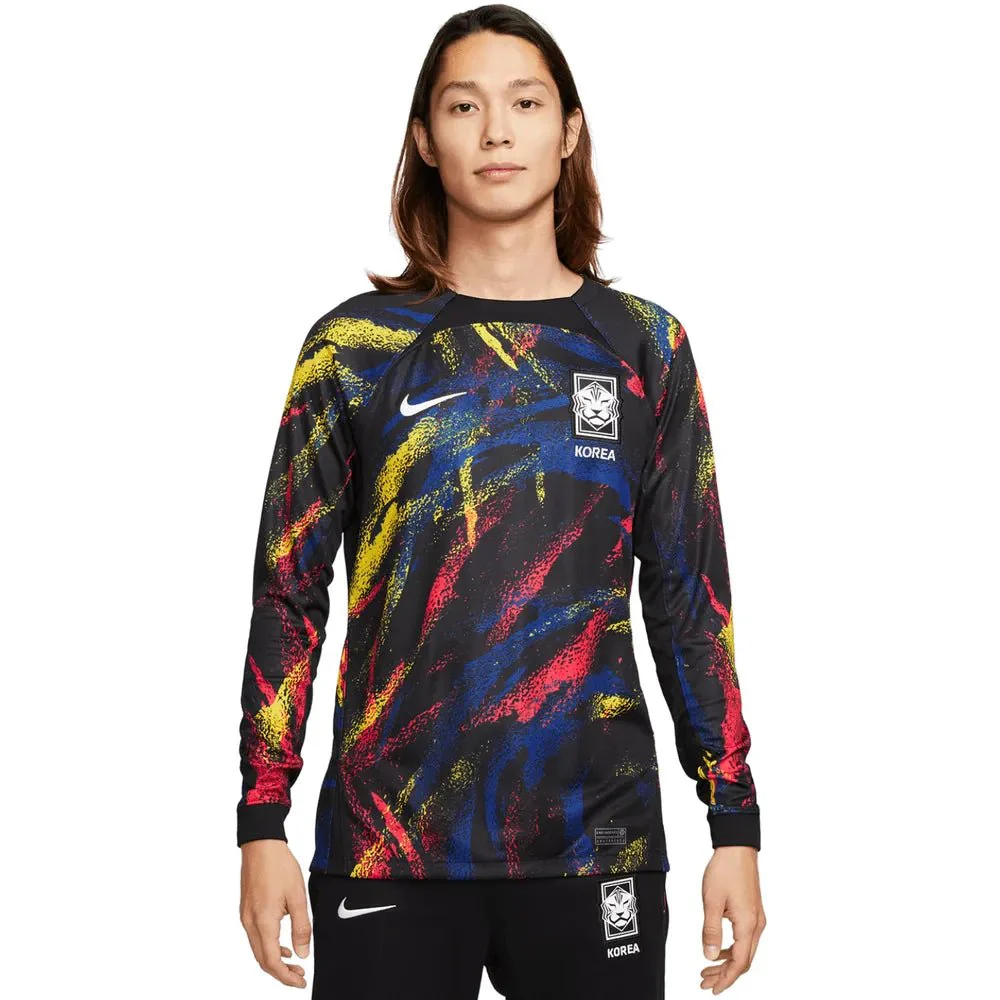 Nike 2022-23 Korea Away Long-Sleeve Jersey - Black