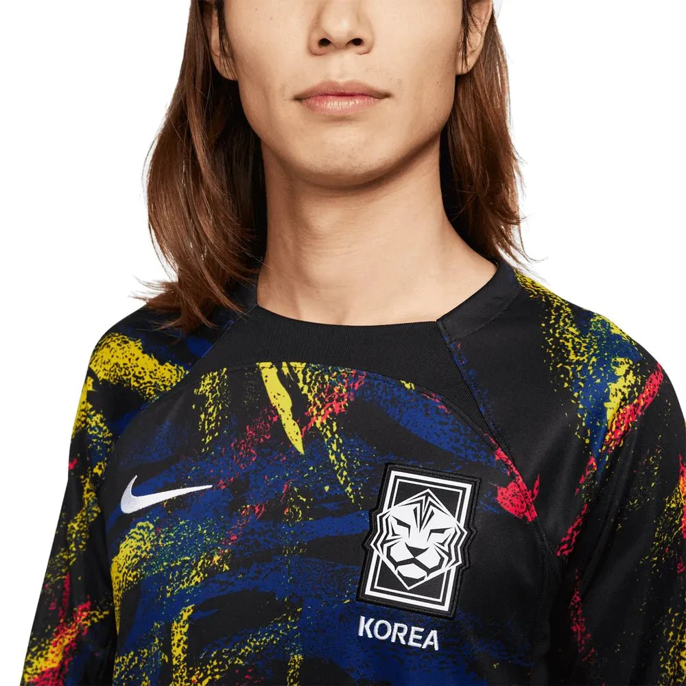 Nike 2022-23 Korea Away Long-Sleeve Jersey - Black - Image 4