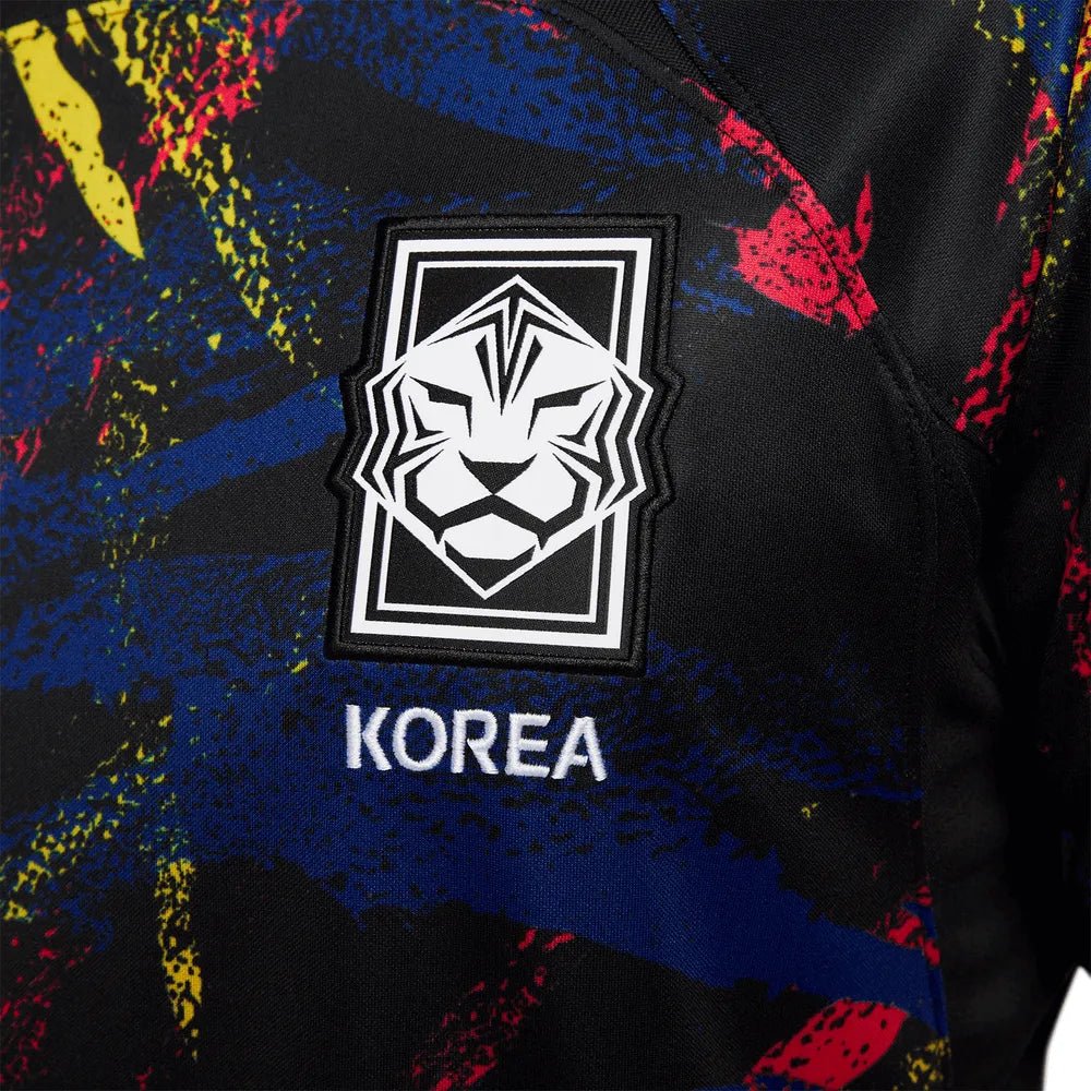 Nike 2022-23 Korea Away Long-Sleeve Jersey - Black - Image 7
