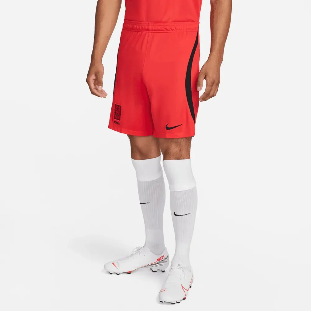 Nike 2022-23 Korea Home Stadium Shorts - Global Red-Black