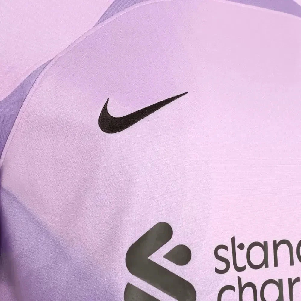 Nike 2022-23 Liverpool Stadium Goalkeeper Jersey - Purple-Black - Image 6