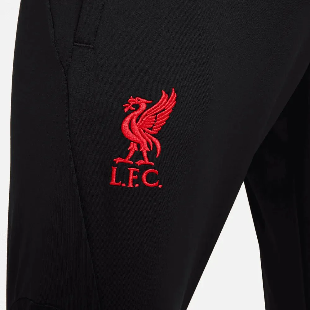 Nike 2022-23 Liverpool Strike Pants KP - Black-Siren Red - Image 5