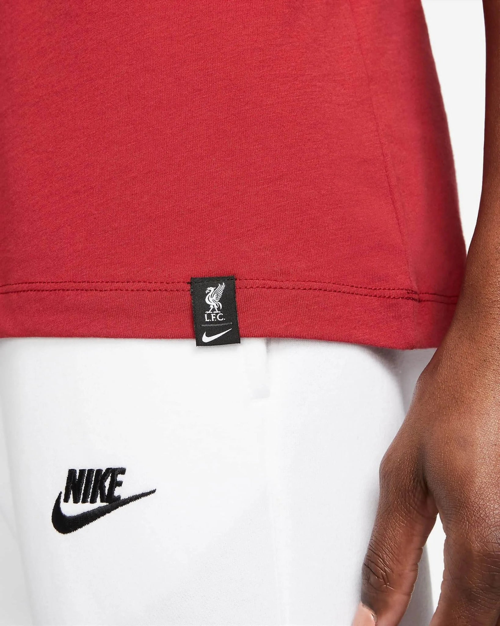 Nike 2022-23 Liverpool Swoosh Tee - Tough Red - Image 4