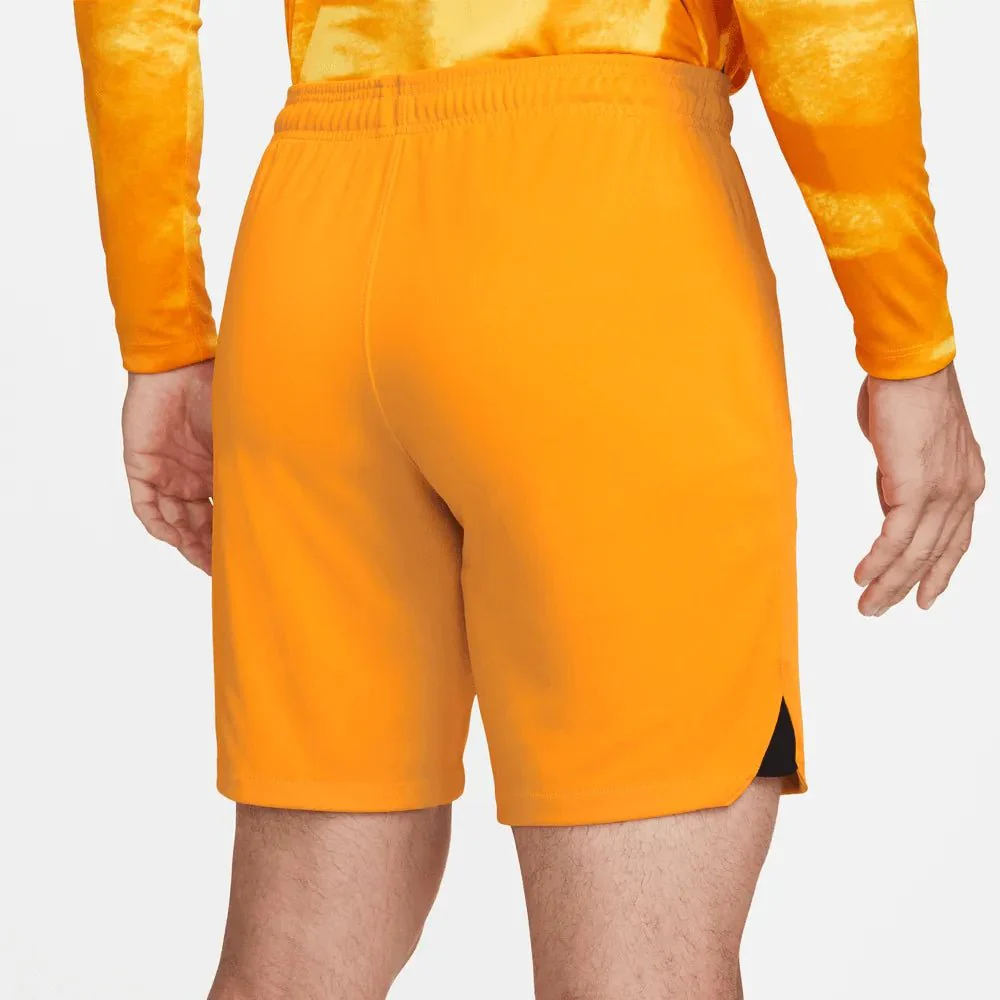 Nike 2022-23 Netherlands Home Shorts - Orange-Black - Image 3