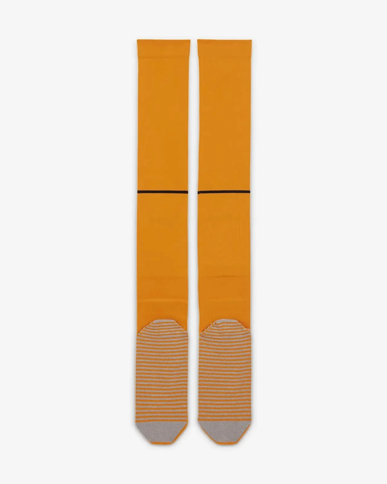 Nike 2022-23 Netherlands Strike Home Knee-High Socks - Orange-Black - Image 4