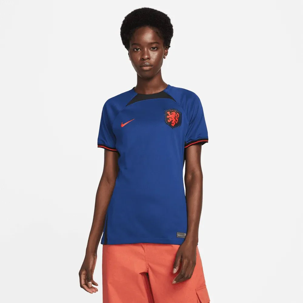 Nike 2022-23 Netherlands Women's Away Jersey - Deep Royal Blue - Image 3