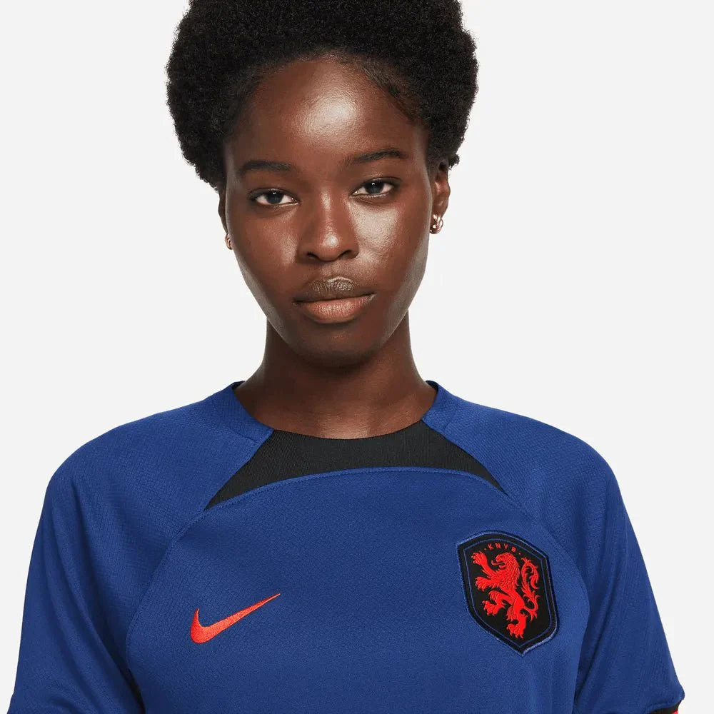 Nike 2022-23 Netherlands Women's Away Jersey - Deep Royal Blue - Image 5