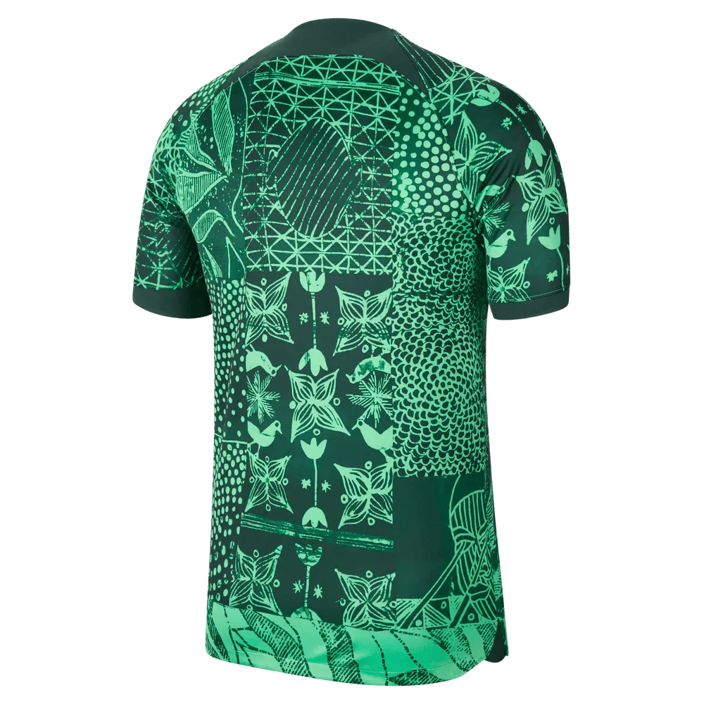 Nike 2022-23 Nigeria Home Jersey - Green Spark-Pine Green - Image 2