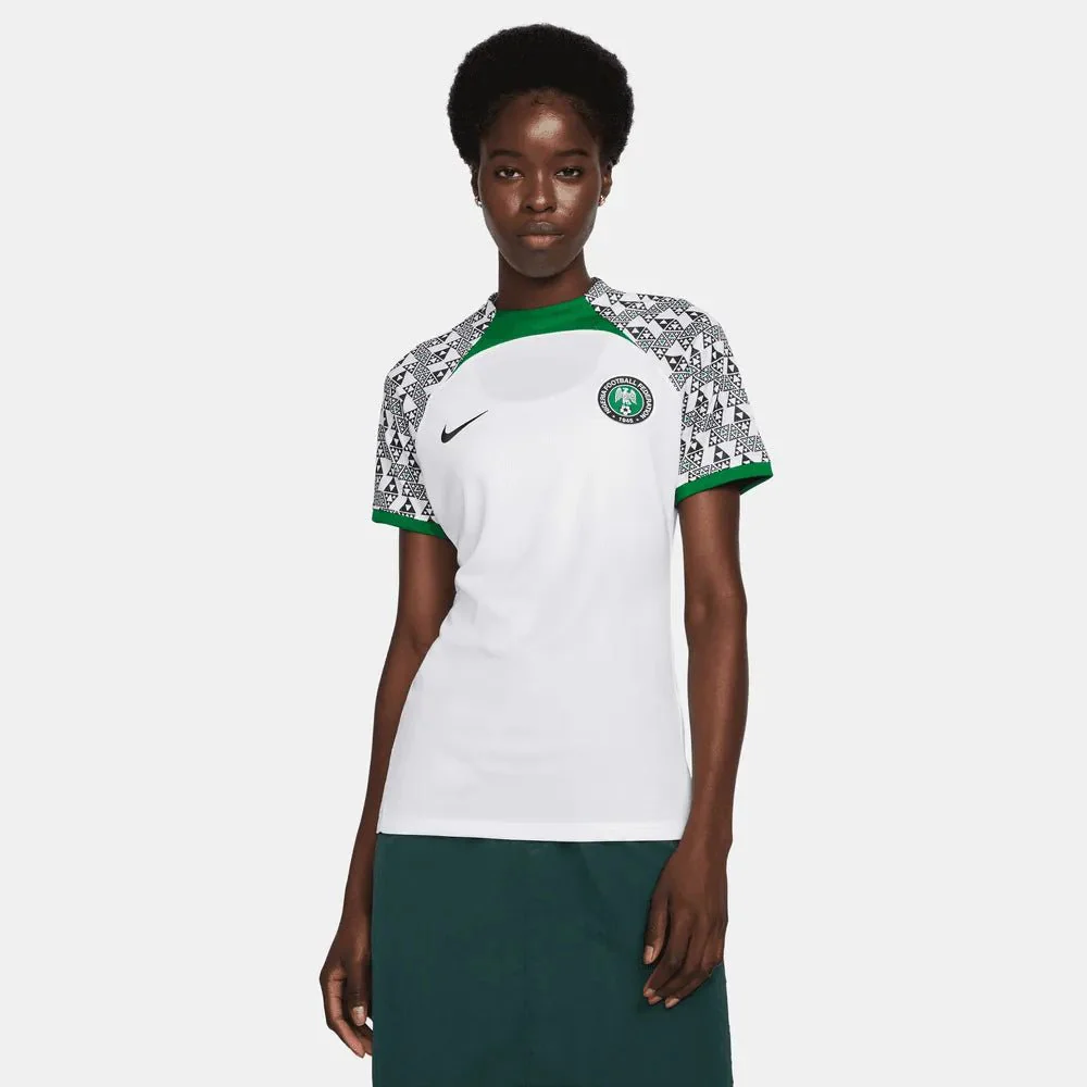 Nike 2022-23 Nigeria Women's Away Jersey - White-Black - Image 3