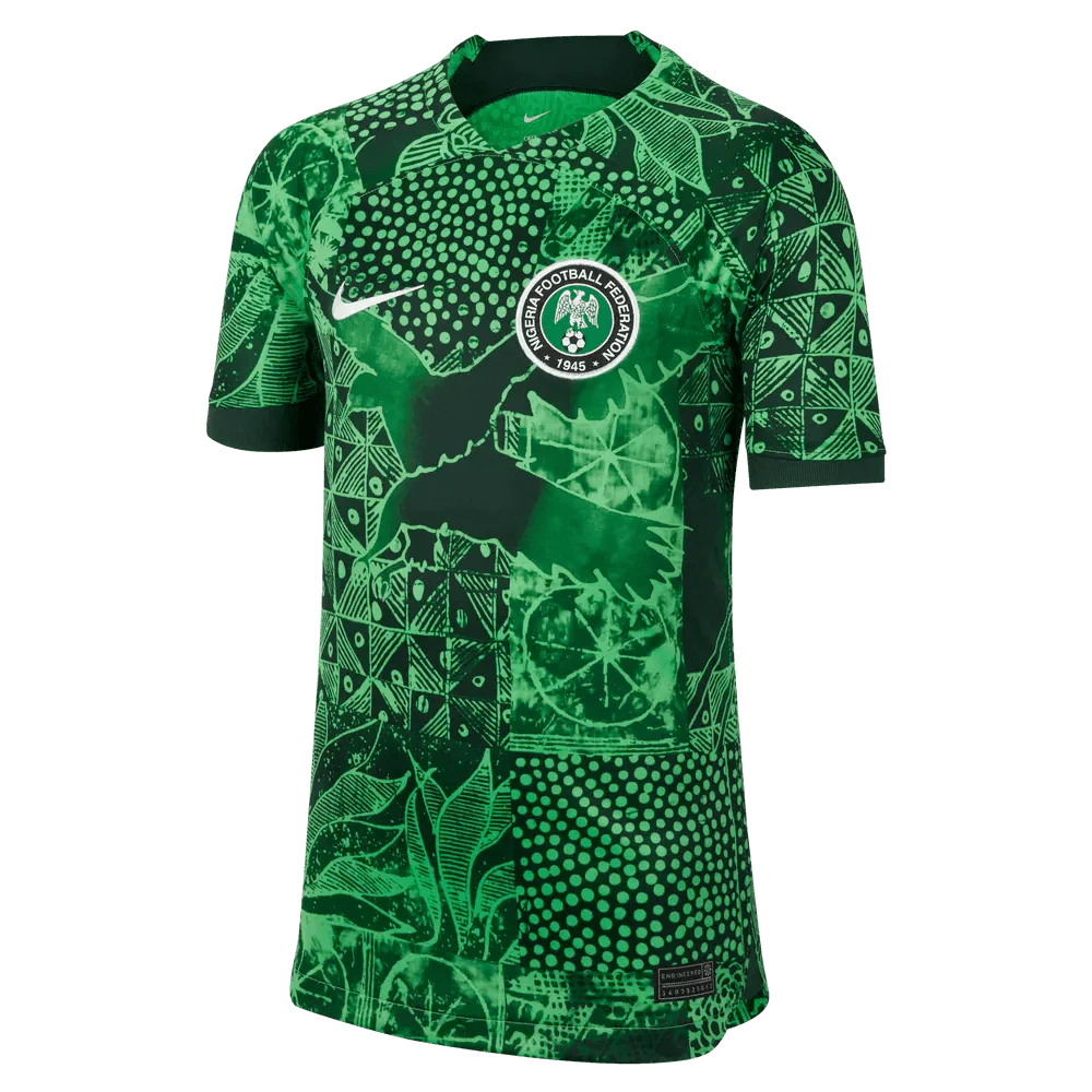 Nike 2022-23 Nigeria Youth Stadium Home Jersey