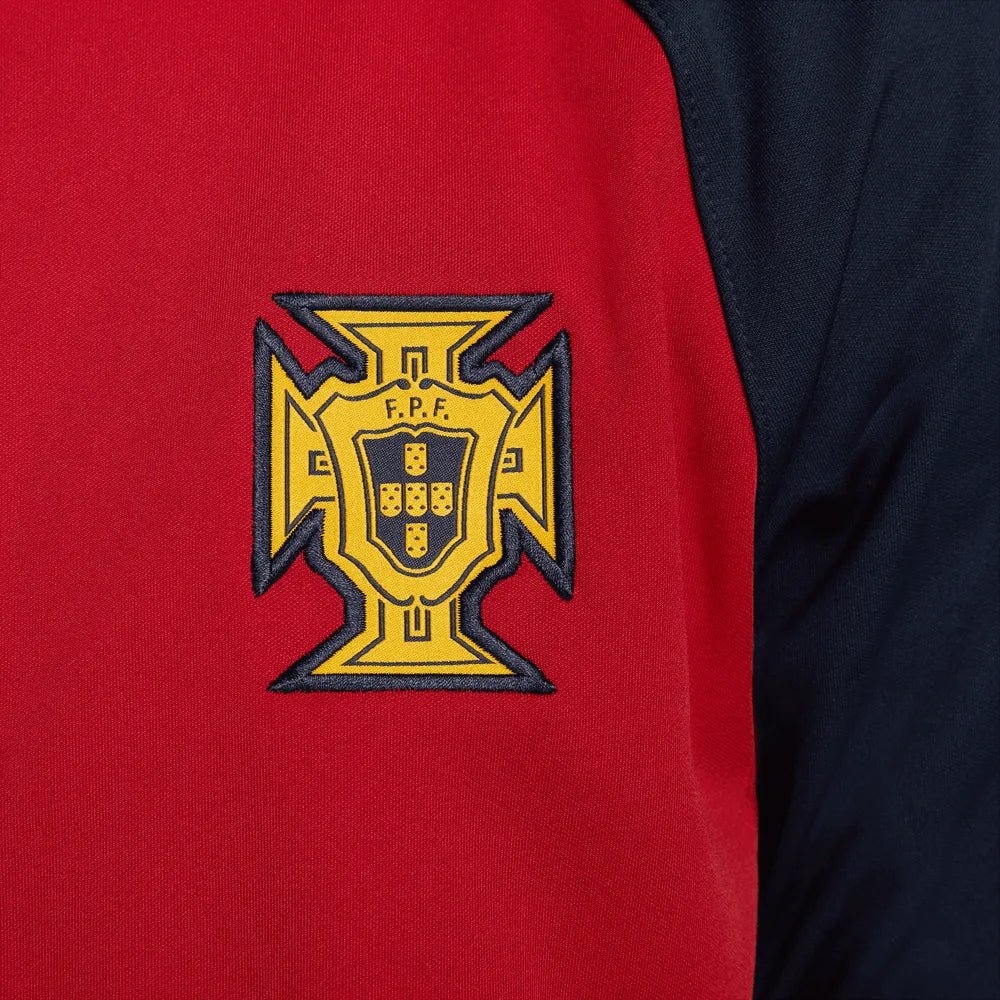 Nike 2022-23 Portugal Anthem Jacket - Navy-Red-Green - Image 5