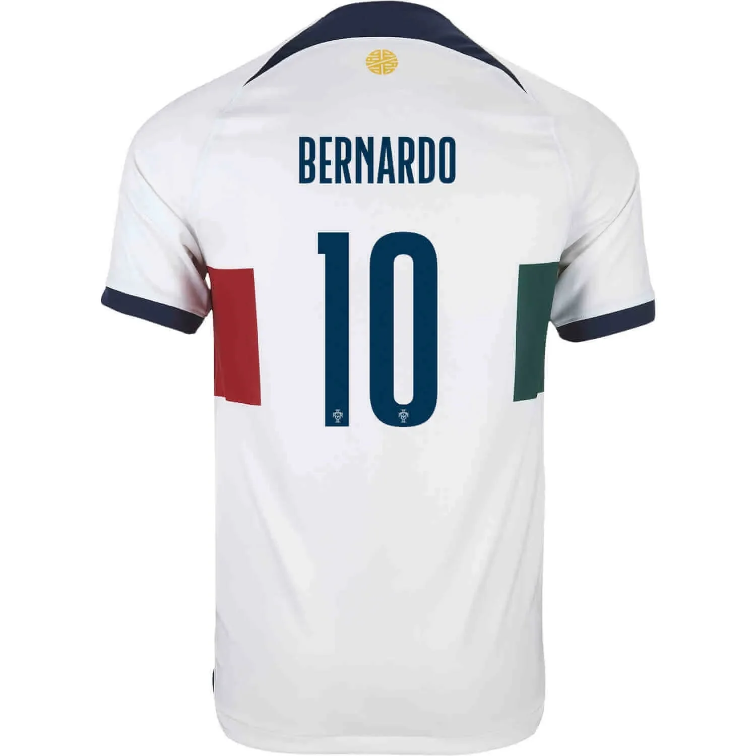 Nike 2022-23 Portugal Away Jersey - White-Red-Green - Image 3