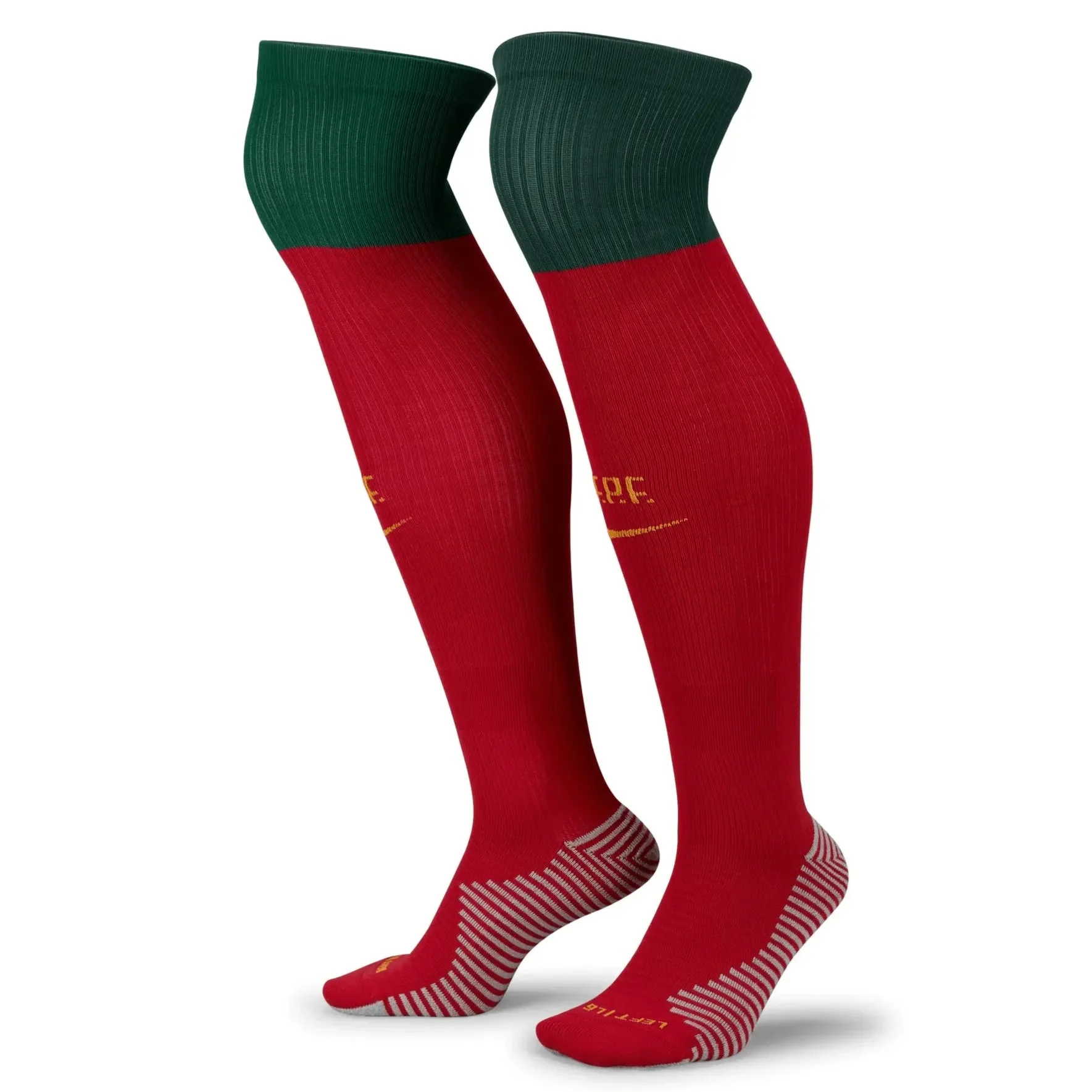 Nike 2022-23 Portugal Strike Home Knee-High Sock - Red - Greed