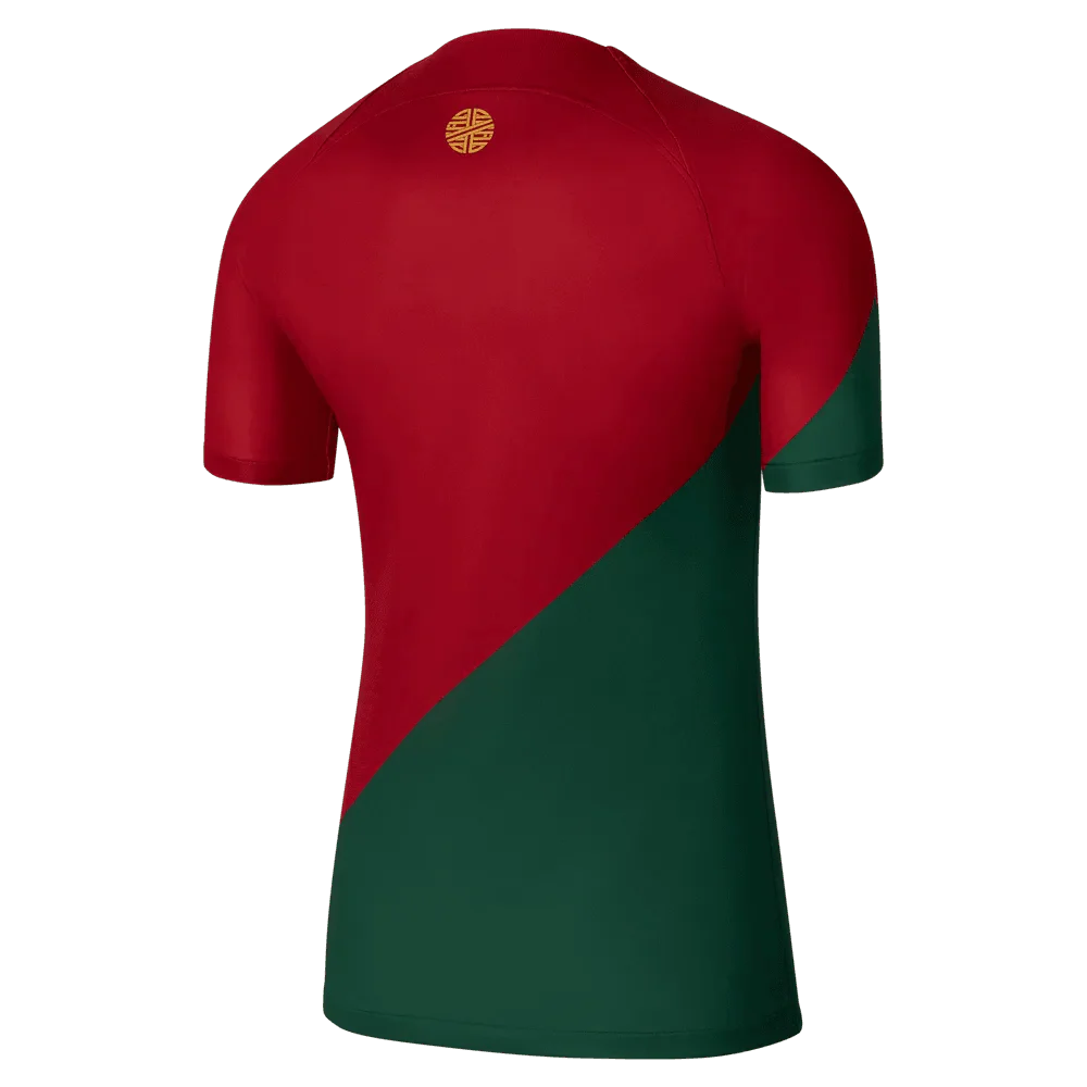 Nike 2022-23 Portugal Women's Stadium Home Jersey - Red-Green - Image 2