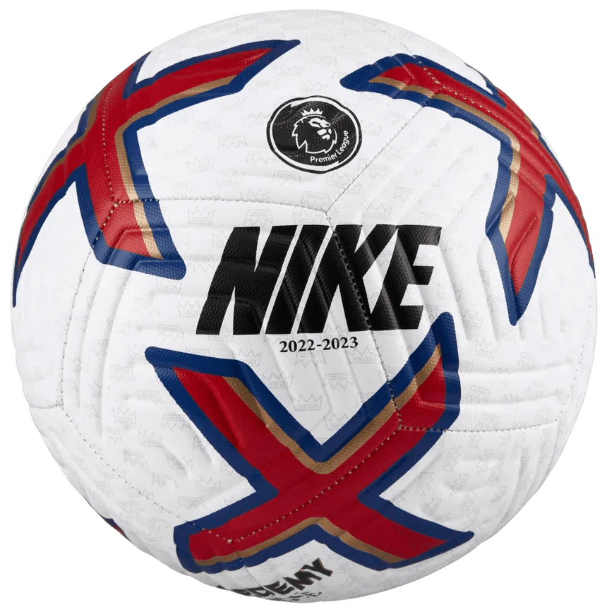 Nike 2022-23 Premier League Academy Ball - White-Red-Blue