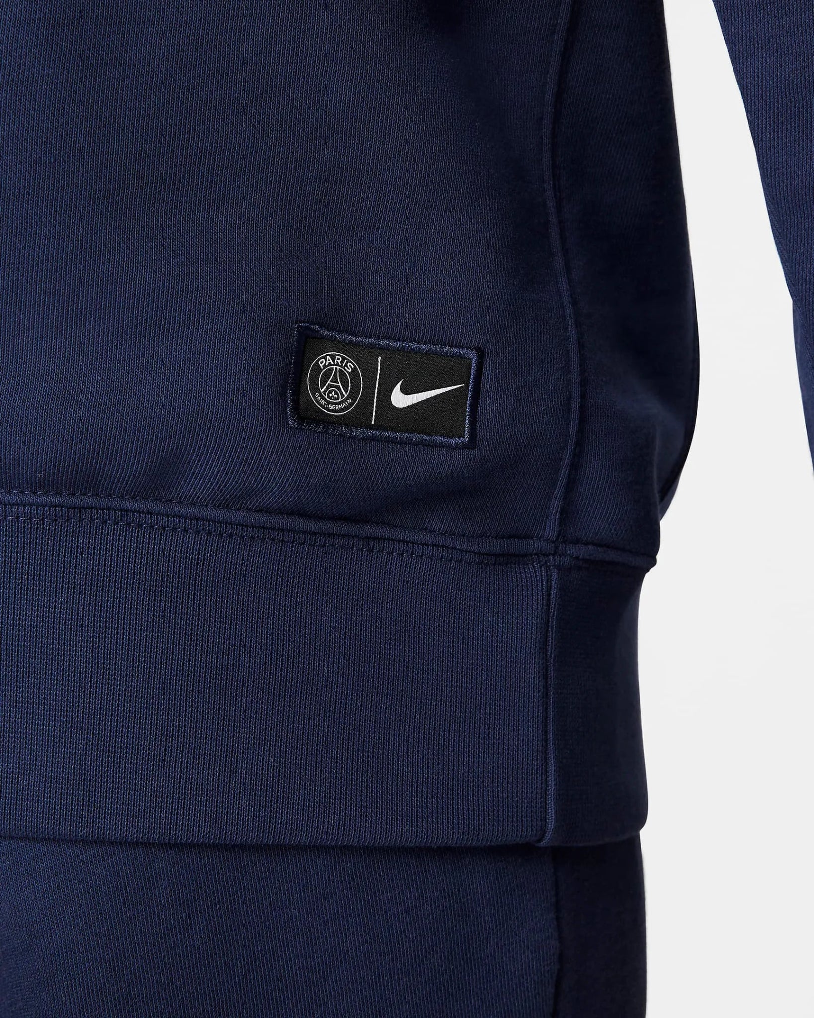 Nike 2022-23 PSG GFA Fleece Hoodie - Midnight Navy-White - Image 5