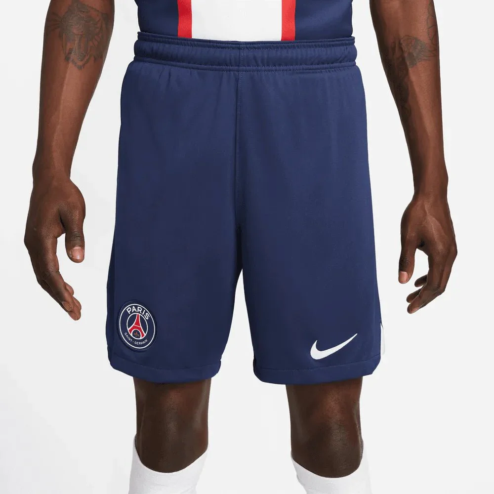 Nike 2022-23 PSG Home Shorts - Midnight Navy-White - Image 2