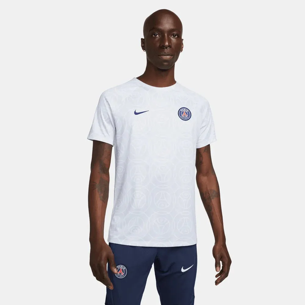 Nike 2022-23 PSG Pre-Match Jersey - Aura-Navy - Image 3
