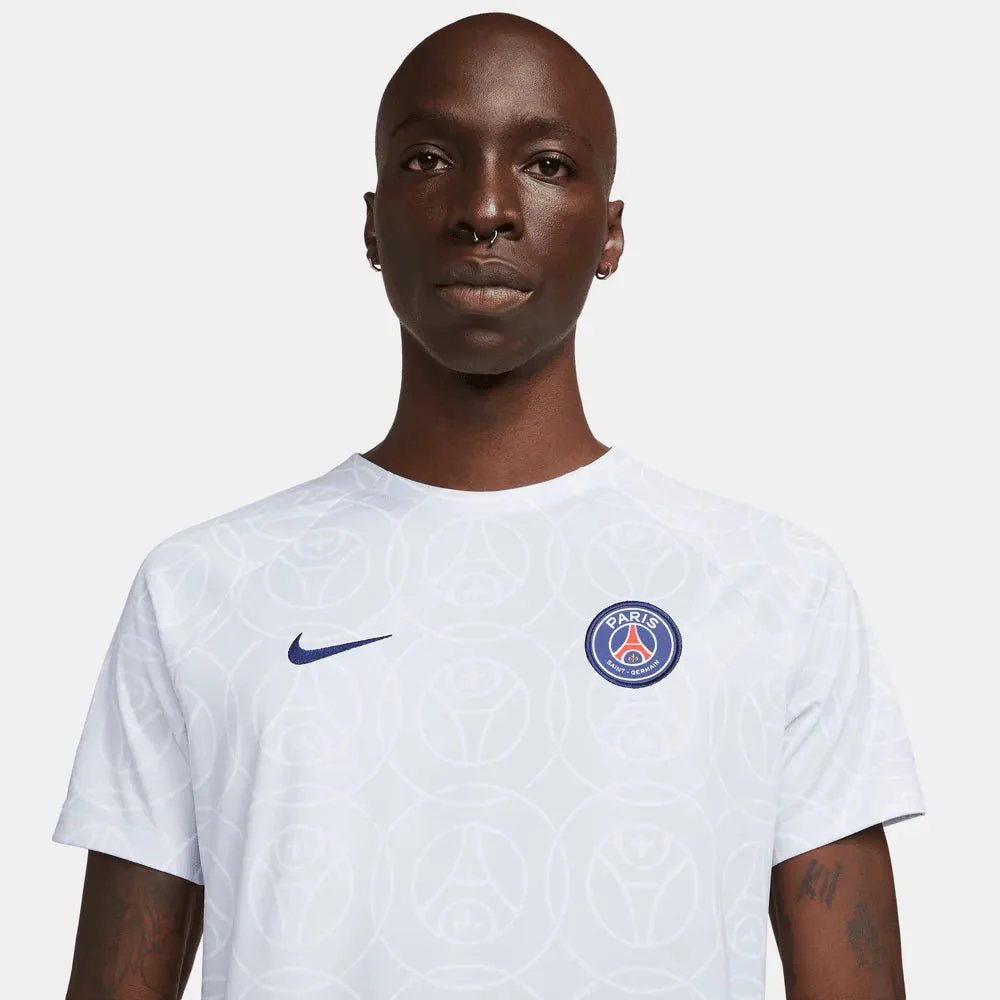 Nike 2022-23 PSG Pre-Match Jersey - Aura-Navy - Image 5