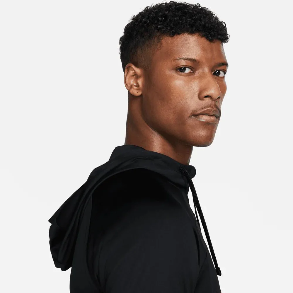 Nike 2022-23 Tottenham Strike Hooded Track Jacket - Black-Volt - Image 3