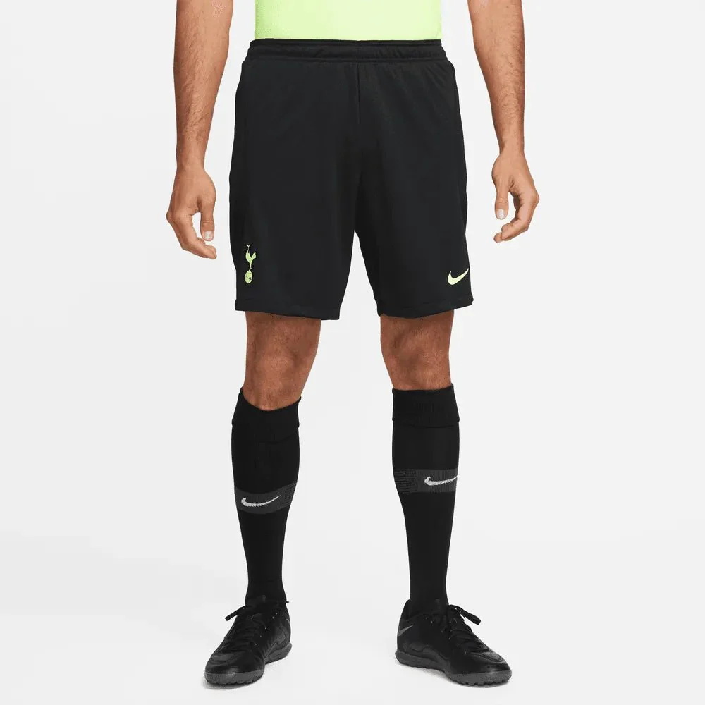 Nike 2022-23 Tottenham Strike Shorts - Black-Volt