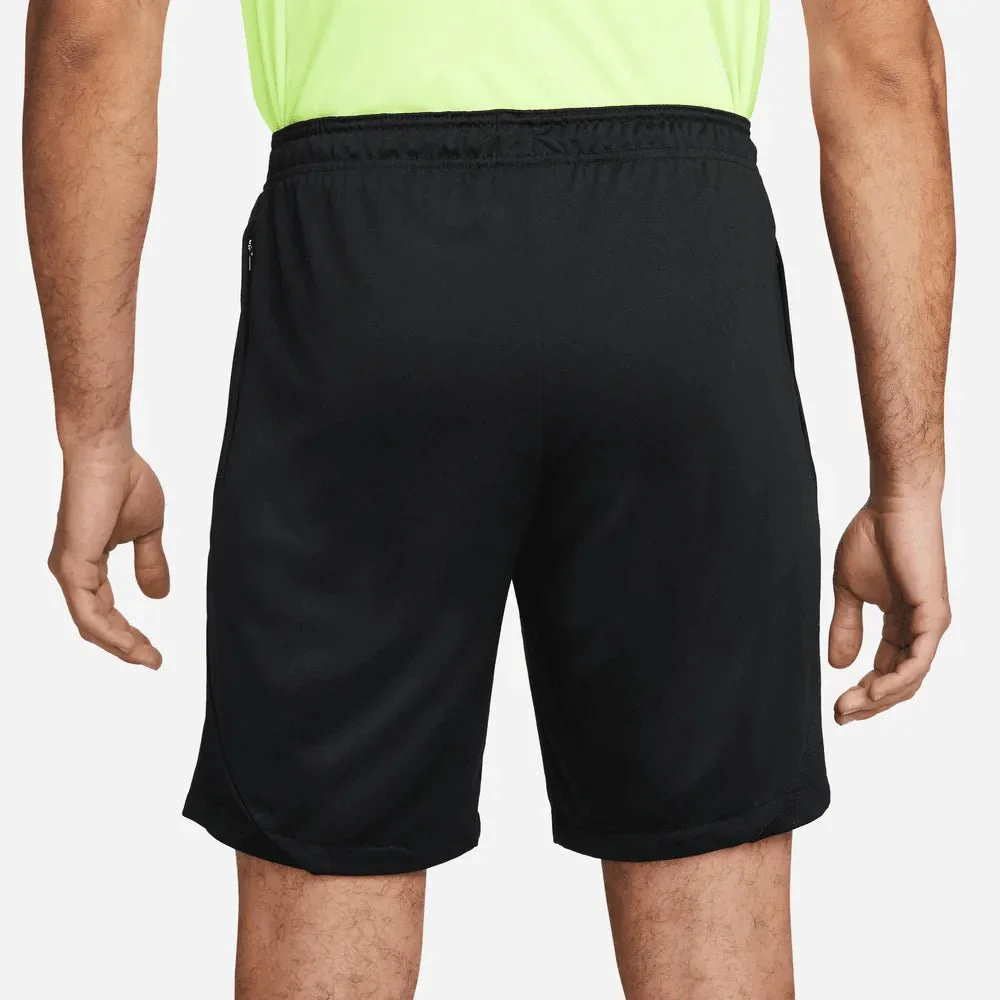 Nike 2022-23 Tottenham Strike Shorts - Black-Volt - Image 3