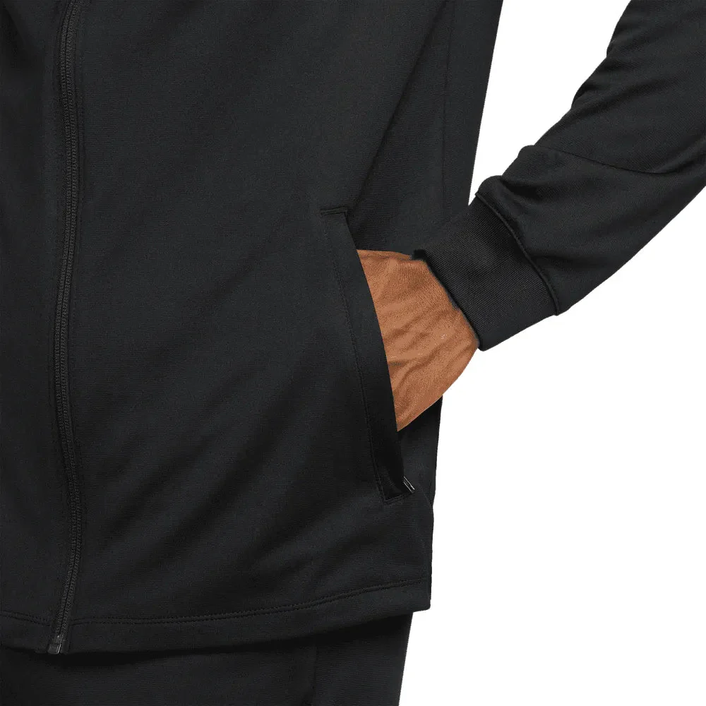 Nike 2022-23 Tottenham Strike Track Jacket - Black-Volt - Image 4